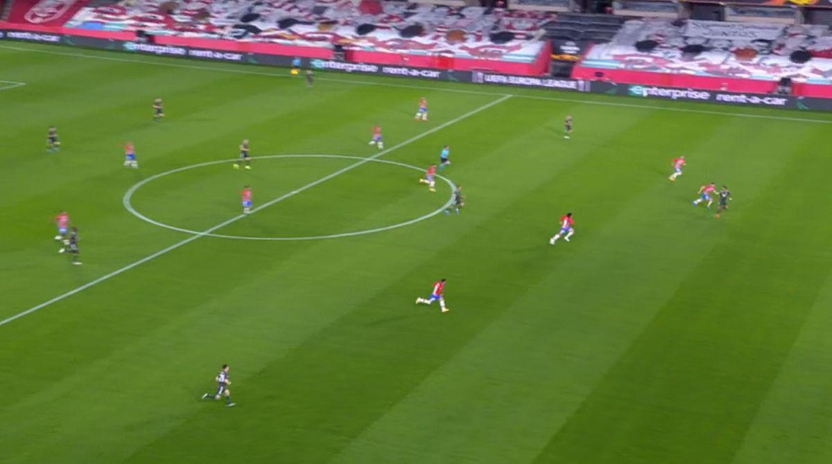 Gol de excepție marcat de Manchester United: assist din propria jumătate!