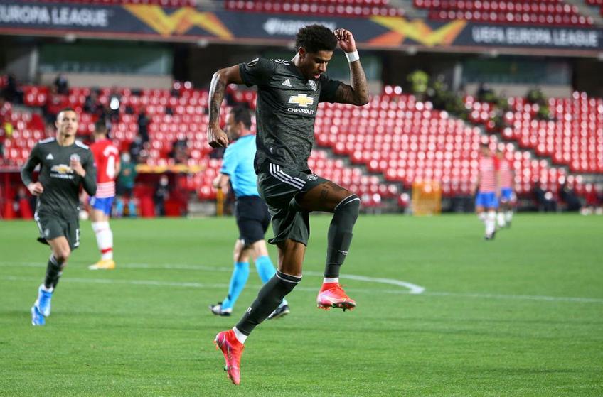Manchester United a deschis scorul cu Granada în urma unei faze de excepție.