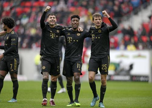 Lucas Hernandez, Coman, Muller/ foto: Imago