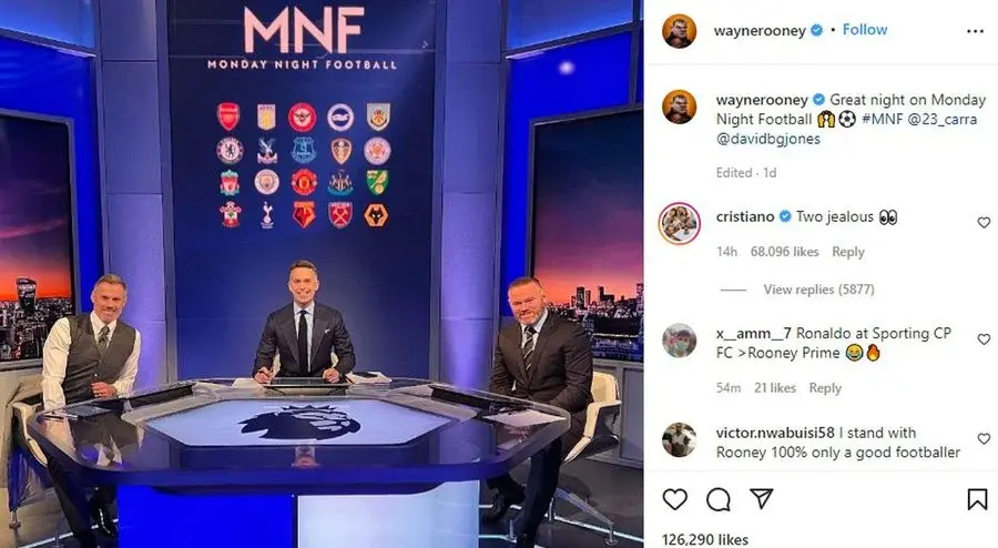 Rooney îi răspunde lui Cristiano Ronaldo: „Cred că orice jucător, exceptându-l pe Messi, este gelos pe el”