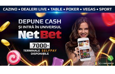 NetBet, mai aproape de jucători: depune CASH la terminalele SelfPay!