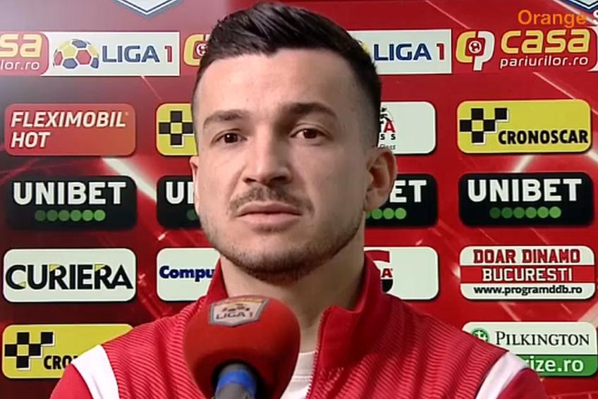 Cosmin Matei, Dinamo // foto: captură Orange Sport