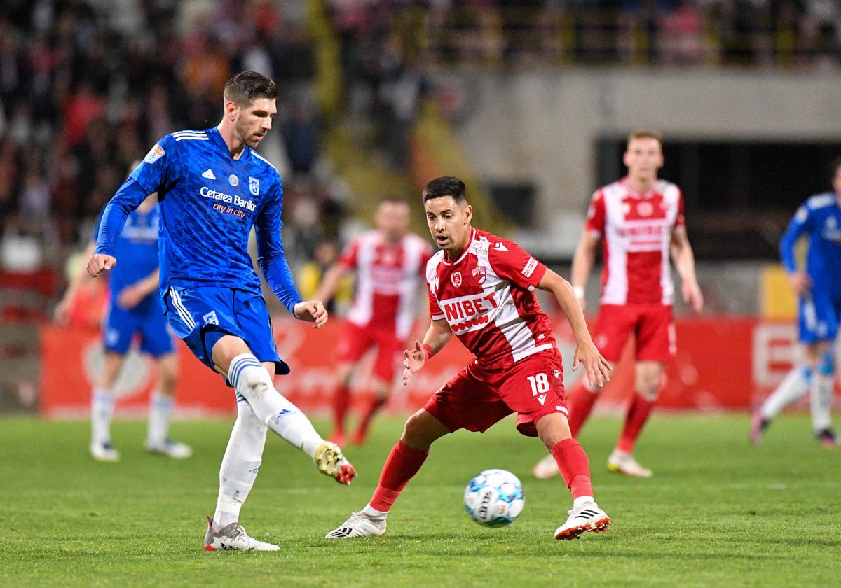Șefii lui FCU Craiova voiau mai mult cu Dinamo » „Nu pot să fiu foarte mulțumit”