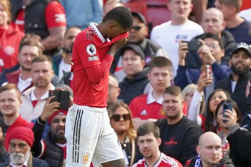 Marcus Rashford a călcat din nou pe bec // Foto: Imago Images