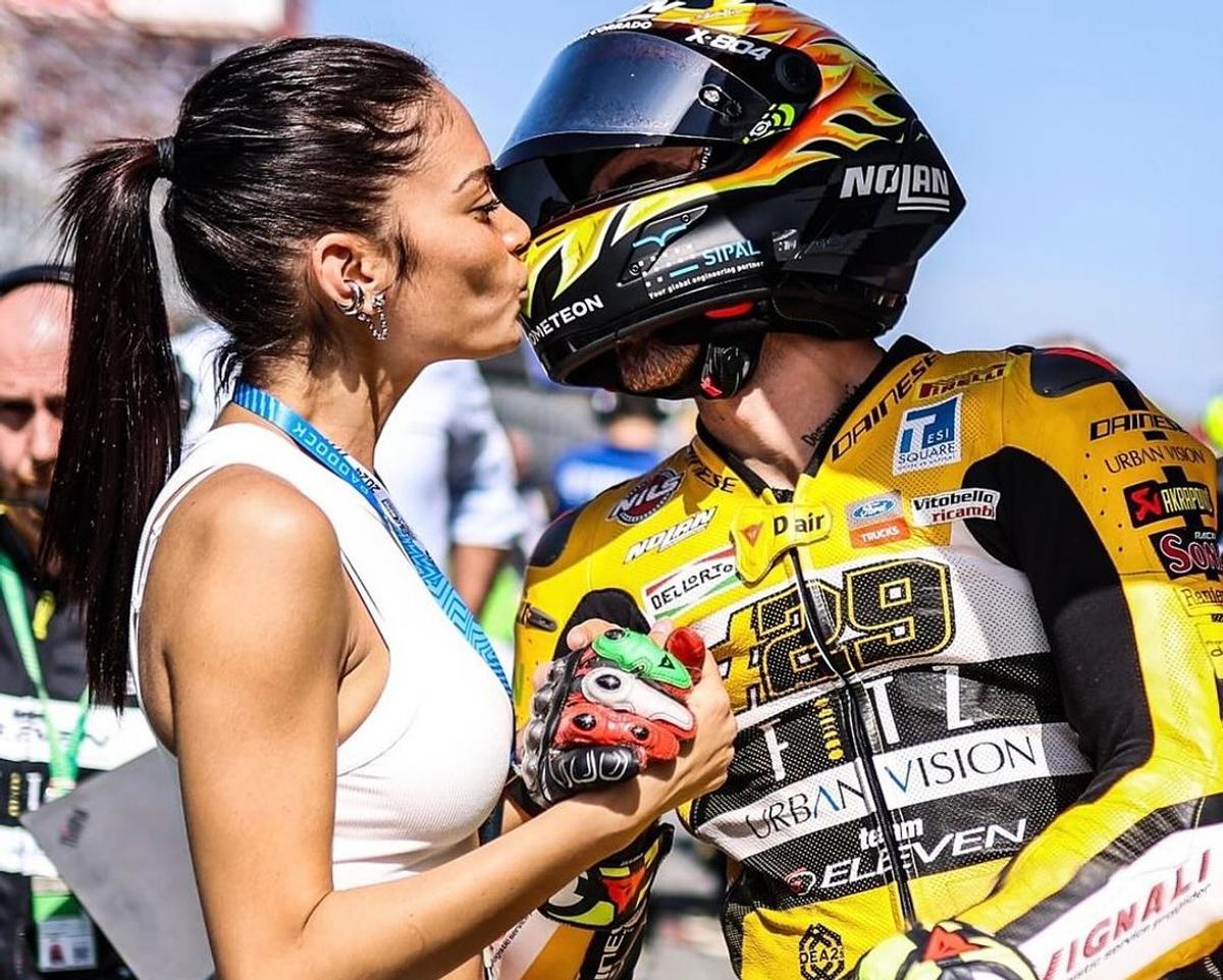Elodie, iubita celebrului pilot italian de motociclism Andrea Iannone. Foto: Instagram