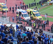 Scene barbare la derby-ul Sofiei, Levski - CSKA » Au fost bătuți cu curelele și loviți cu pumnii de forțele de ordine