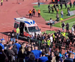 Scene barbare la derby-ul Sofiei, Levski - CSKA » Au fost bătuți cu curelele și loviți cu pumnii de forțele de ordine