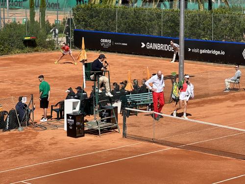 Caroline Wozniacki părăsind terenul FOTO Twitter