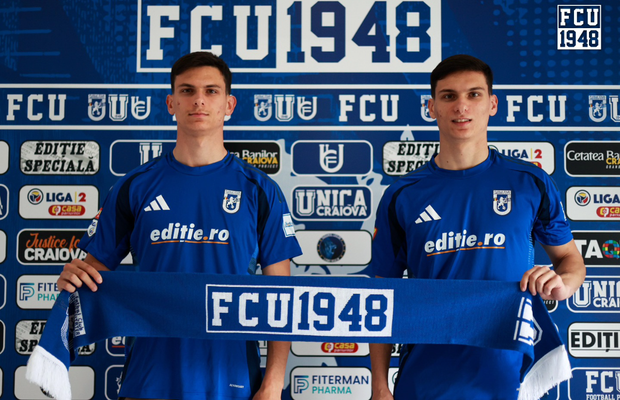 Mititelu transferă de la Rotaru » Doi jucători formați de Universitatea Craiova au semnat cu FCU Craiova
