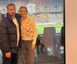 Fotbalistul diagnosticat cu o boală incurabilă, invitat la Rapid - Dinamo » Fotografie în lojă alături de donatoarea Diana Șucu