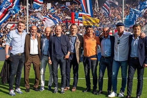Legendele Sampdoriei din echipa care câștiga lo scudetto în 1990-1991