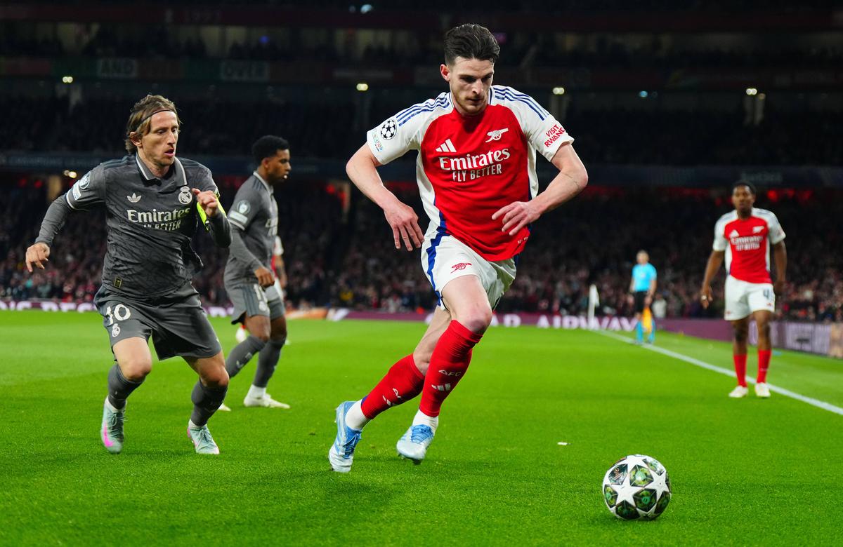 Arsenal a făcut instrucție cu Real Madrid » „Galacticii” sunt aproape eliminați din Liga Campionilor