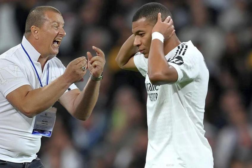 Cele mai tari meme-uri, după Arsenal - Real Madrid 3-0 » Kylian Mbappe primește sfaturi de la Ionuț Chirilă / foto: Facebook Profesorul Ionuț Chirilă
