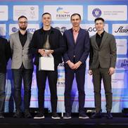 Senol Omer, Marcel Ivan, Adrian Rădulescu, David Popovici, Dragoș Luscan și Valentin Grigoraș FOTO Cristi Preda