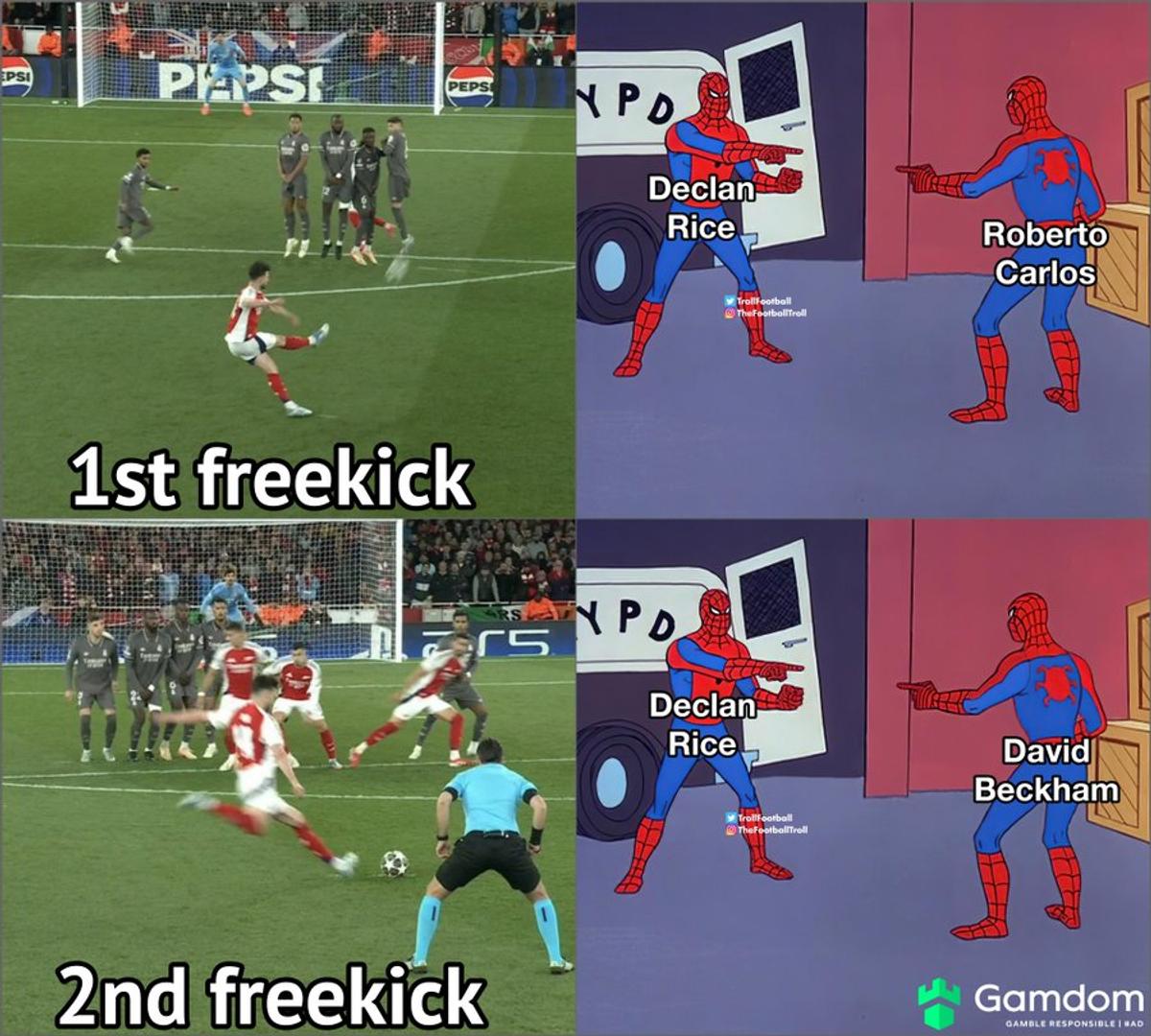 Cele mai tari meme-uri, după Arsenal - Real Madrid 3-0 » Toată lumea râde de „galactici”