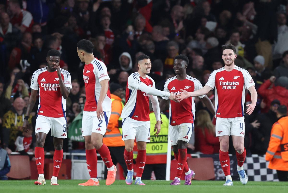 Direct în istorie, cu golurile din Arsenal - Real Madrid » Declan Rice bifează o bornă incredibilă în Liga Campionilor