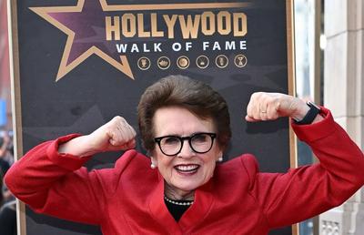 Billie Jean King a primit o stea pe Hollywood Walk of Fame: „Știu că sunt prima femeie, dar sper să nu fiu ultima”