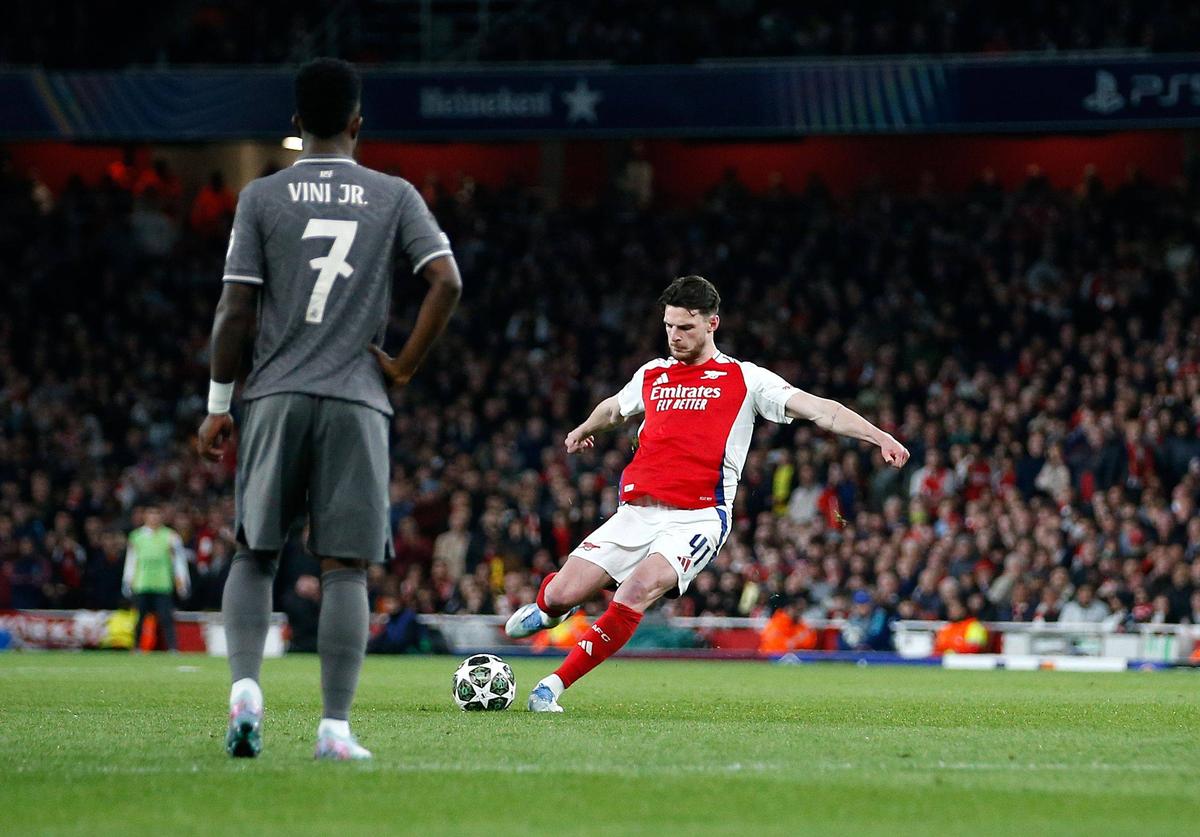 Arsenal a făcut instrucție cu Real Madrid » „Galacticii” sunt aproape eliminați din Liga Campionilor