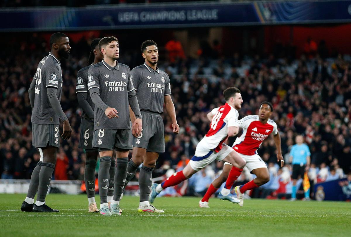 Direct în istorie, cu golurile din Arsenal - Real Madrid » Declan Rice bifează o bornă incredibilă în Liga Campionilor