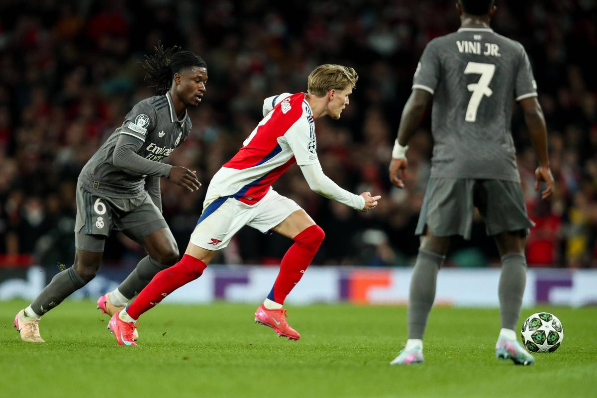 Arsenal a făcut instrucție cu Real Madrid » „Galacticii” sunt aproape eliminați din Liga Campionilor
