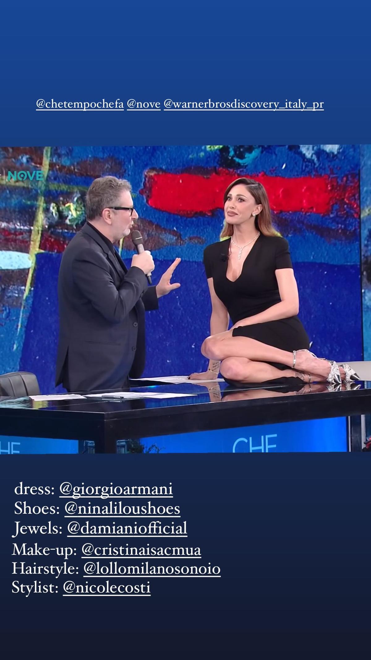 Belen Rodriguez, prezentatoarea care a făcut striptease pentru Mutu