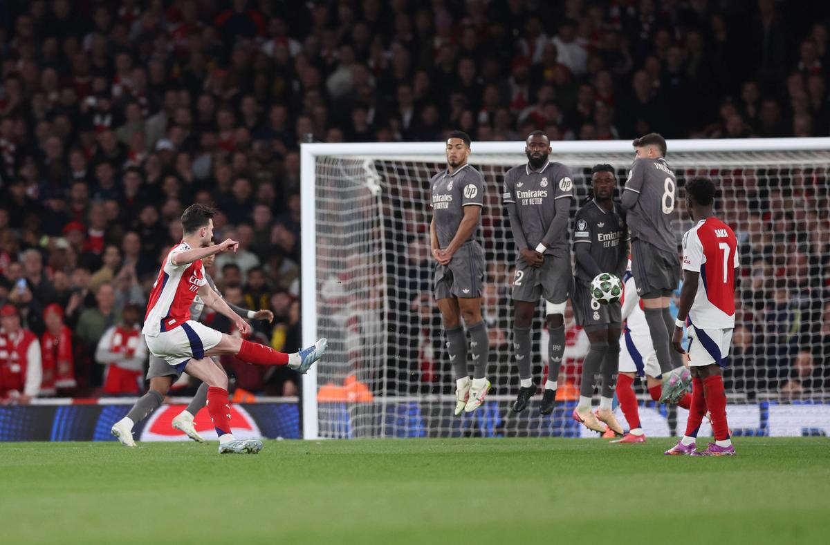 Direct în istorie, cu golurile din Arsenal - Real Madrid » Declan Rice bifează o bornă incredibilă în Liga Campionilor