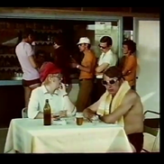Sandu Boc în filmul „Nu filmăm să ne-amuzăm (1975)”. FOTO: Captură video