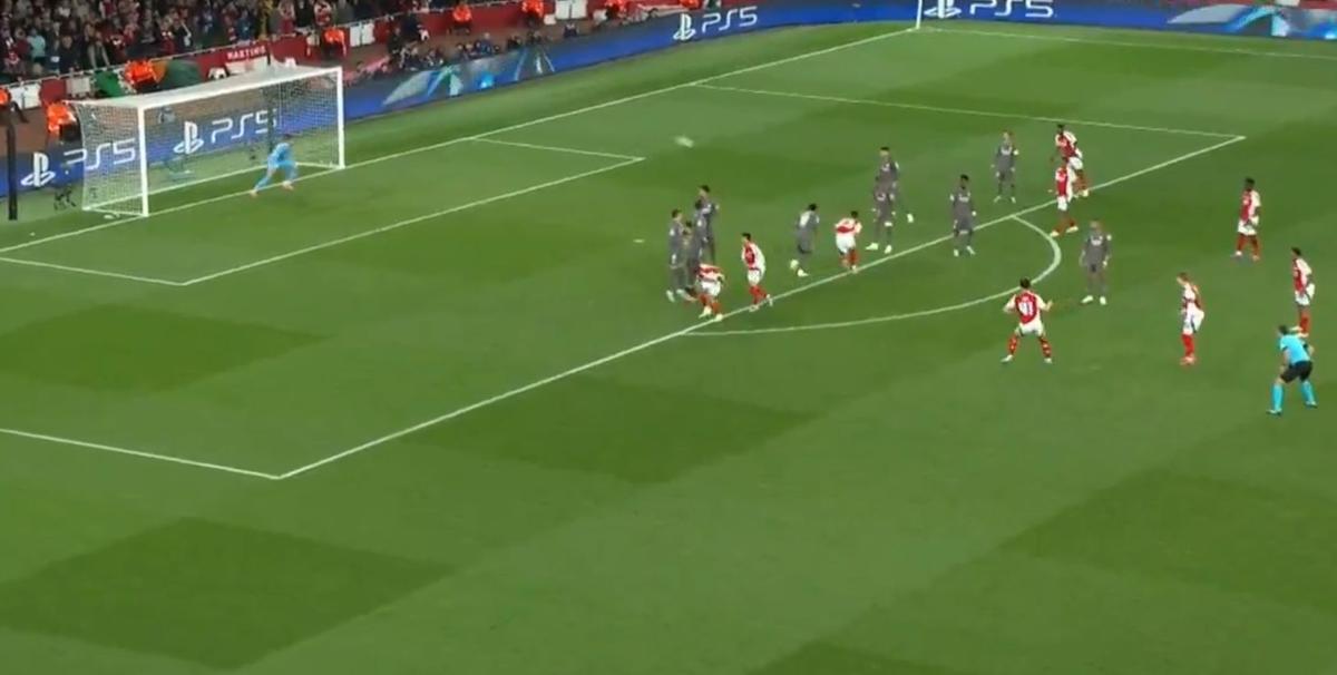 Declan Rice, „dublă” în Arsenal - Real Madrid