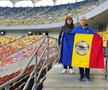 Imagini de la priveghiul lui Mircea Lucescu pe Arena Națională