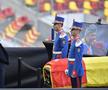 Răzvan Lucescu, Neli Lucescu la priveghiul lui Mircea Lucescu la Arena Națională // Foto: Cristi Preda