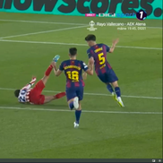 Istvan Kovacs, salvat de VAR în Barcelona - Atletico Madrid, FOTO: captură Digi Sport