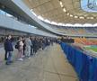 Imagini de la priveghiul lui Mircea Lucescu pe Arena Națională