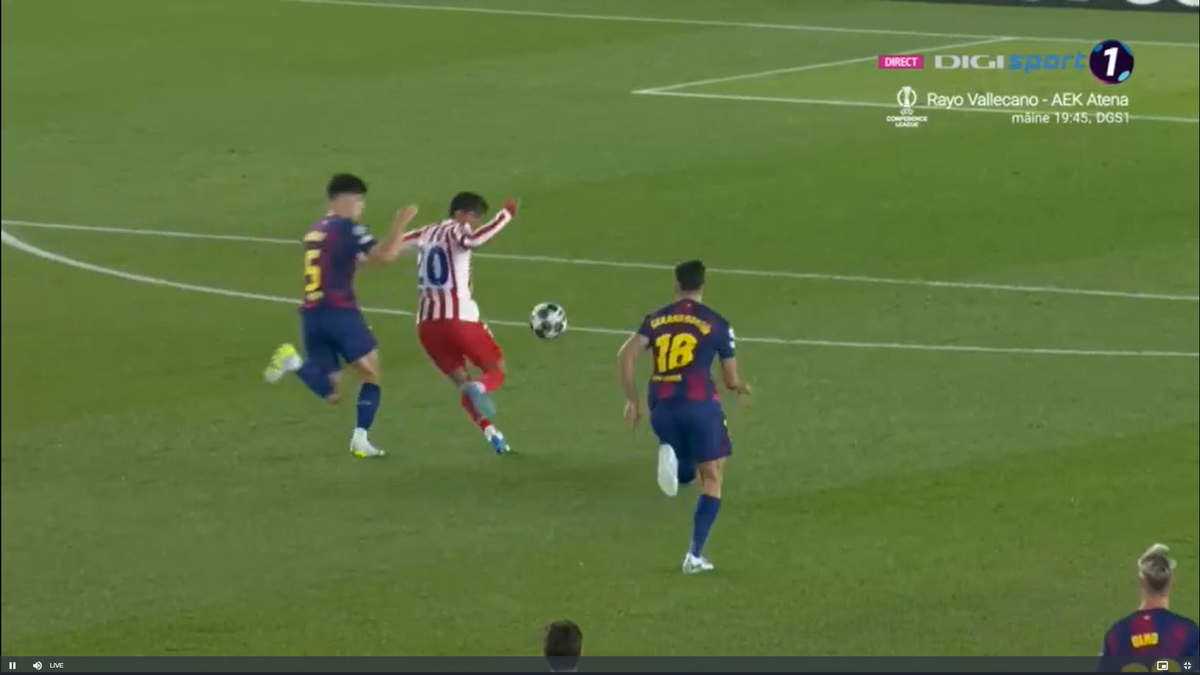 Istvan Kovacs, salvat de VAR în Barcelona - Atletico Madrid