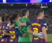 Minut de reculegere în memoria lui Mircea Lucescu la Barcelona - Atletico Madrid FOTO: captură @Digi Sport