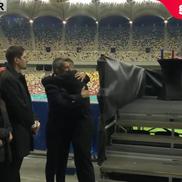 Daniel Bîrligea, exprimându-și condoleanțele lui Răzvan Lucescu