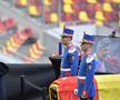 Răzvan Lucescu, Neli Lucescu la priveghiul lui Mircea Lucescu la Arena Națională // Foto: Cristi Preda