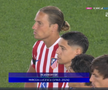 Minut de reculegere în memoria lui Mircea Lucescu la Barcelona - Atletico Madrid FOTO: captură @Digi Sport