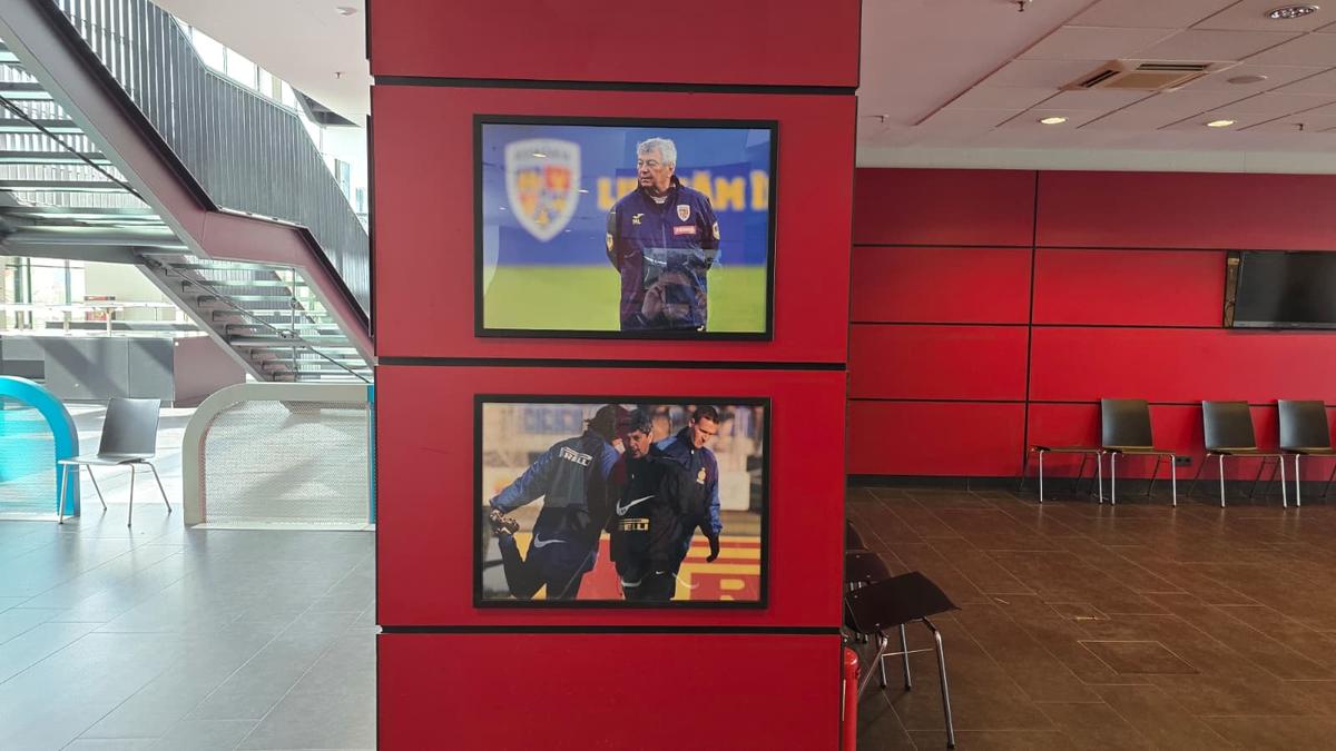 Sicriul lui Mircea Lucescu, depus la Arena Națională