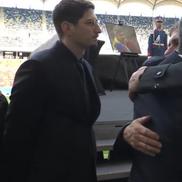 Gică Hagi, la căpătâiul lui Mircea Lucescu