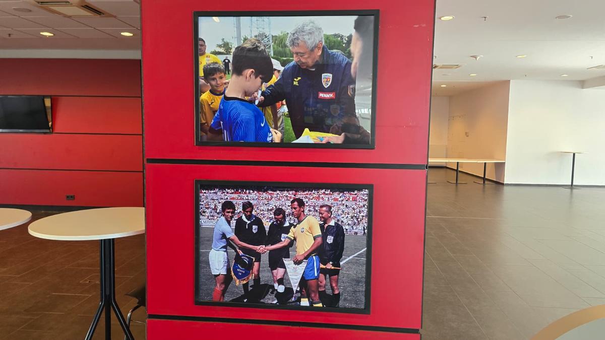 Sicriul lui Mircea Lucescu, depus la Arena Națională