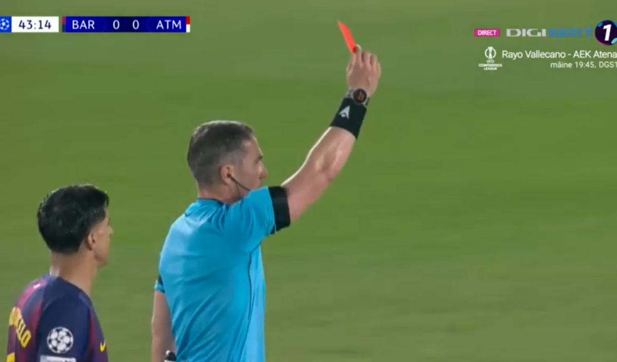 Istvan Kovacs, salvat de VAR în Barcelona - Atletico Madrid