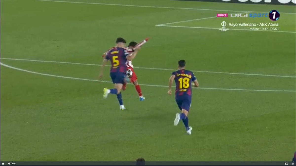 Istvan Kovacs, salvat de VAR în Barcelona - Atletico Madrid