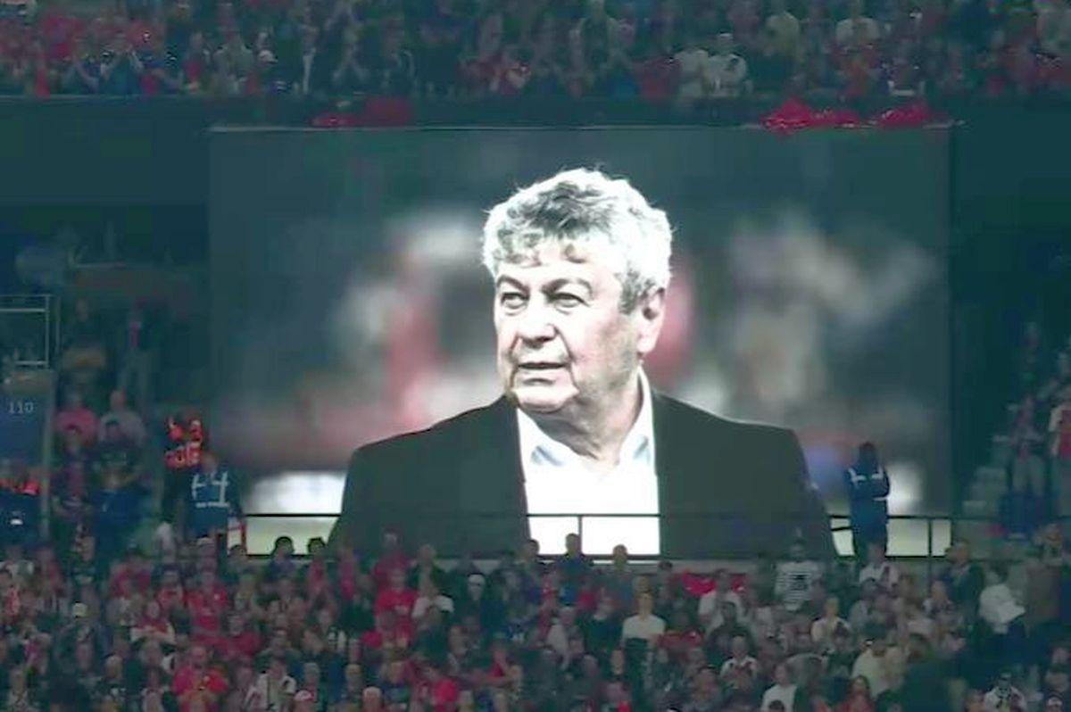 Scene impresionante în UCL la Barcelona și Paris, în memoria lui Mircea Lucescu