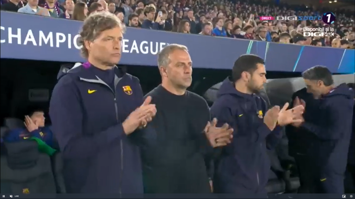 Minut de reculegere în memoria lui Mircea Lucescu la Barcelona - Atletico Madrid și PSG - Liverpool