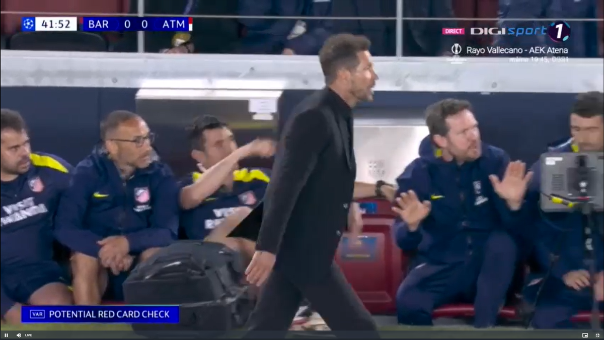 Istvan Kovacs, salvat de VAR în Barcelona - Atletico Madrid
