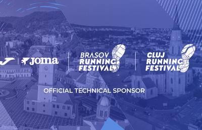 Joma devine sponsorul tehnic al Cluj Running Festival și Brașov Running Festival pentru următorii trei ani