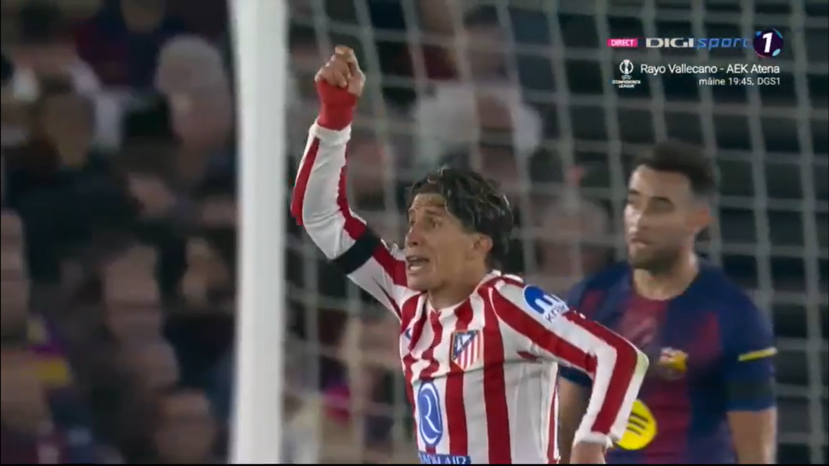 Istvan Kovacs, salvat de VAR în Barcelona - Atletico Madrid