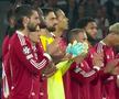 Minut de reculegere în memoria lui Mircea Lucescu la PSG - Liverpool FOTO: captură @Digi Sport