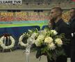 Daniel Bîrligea a depus o coroană de flori