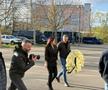 Simona Halep a venit să-și ia rămas-bun de la Mircea Lucescu // FOTO: GSP.ro